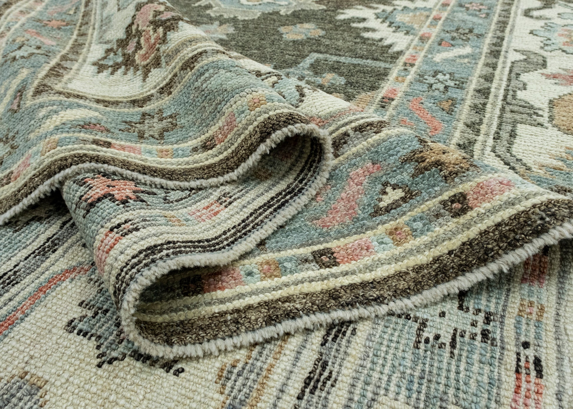 Turkish Oushak Rug 8'1" x 10'2" #17240