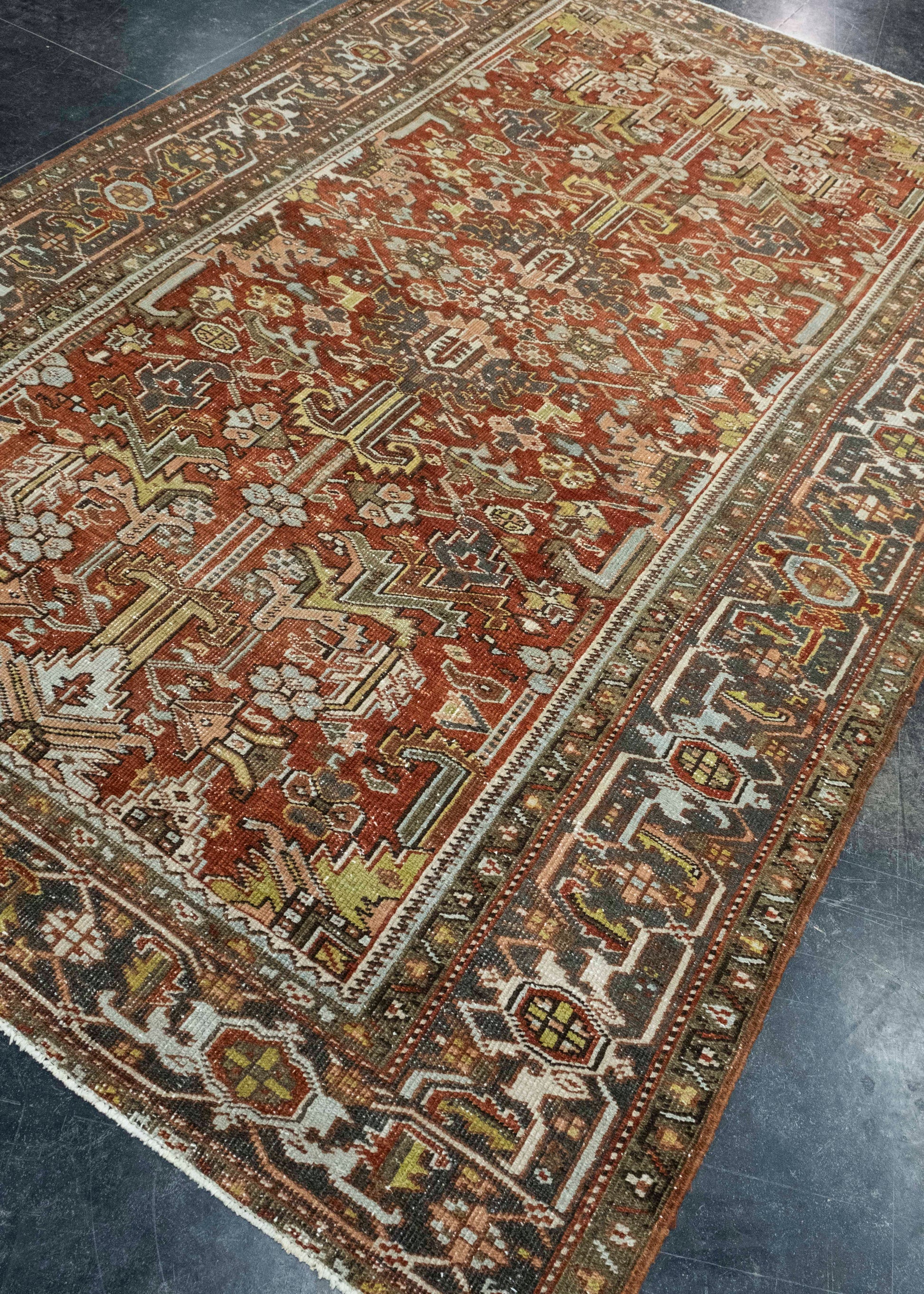 Turkish Vintage Rug 6'2" x 9' #16728