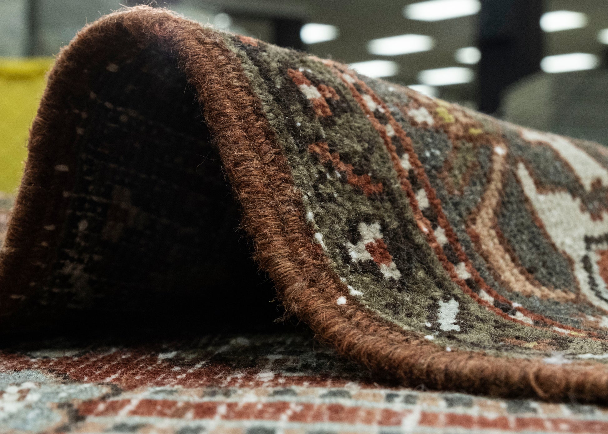 Turkish Vintage Rug 6'2" x 9' #16728