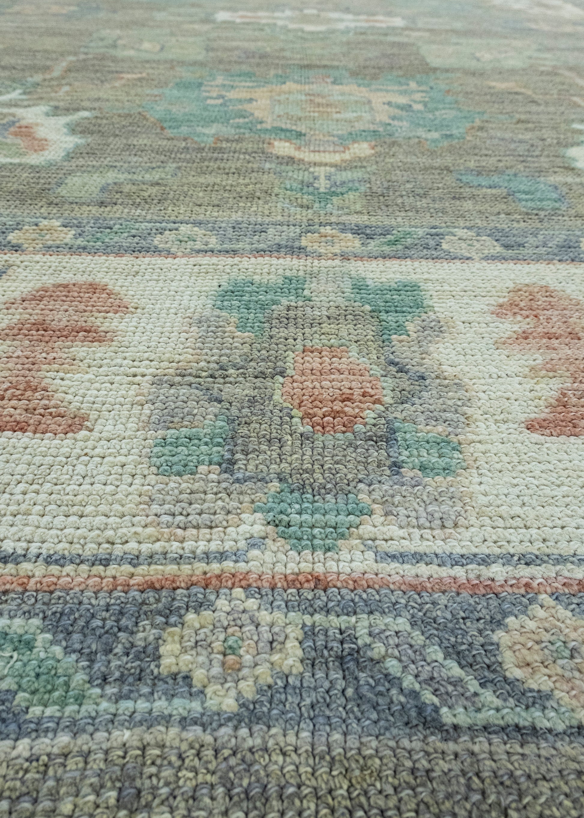 Turkish Oushak Rug 8' x 10'2" #17761