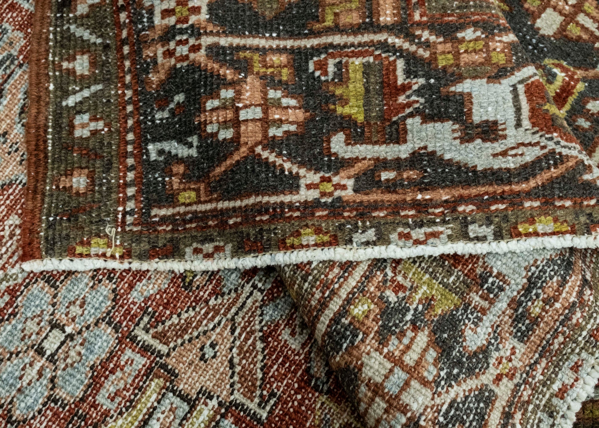 Turkish Vintage Rug 6'2" x 9' #16728