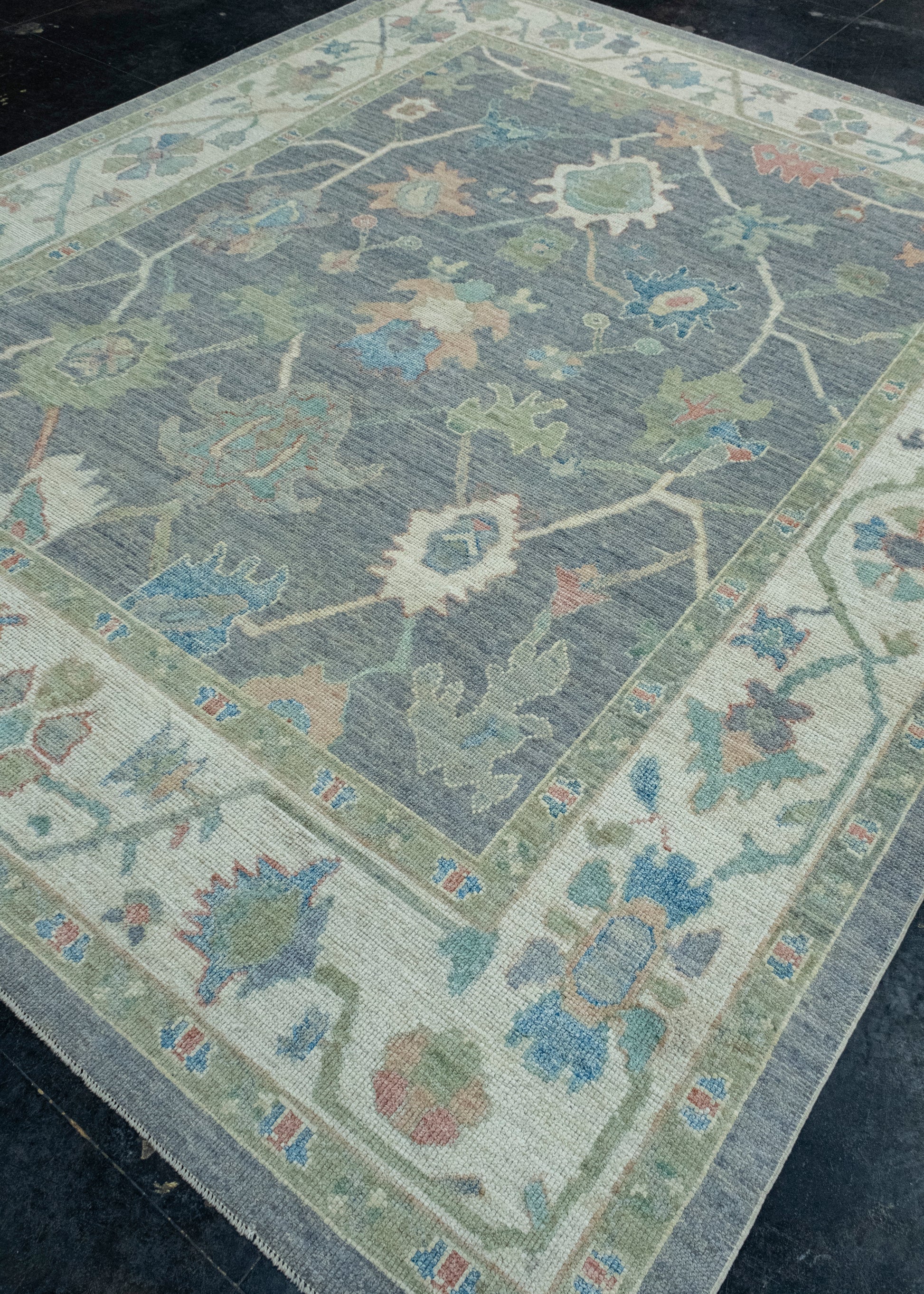 Turkish Oushak Rug 8'3" x 10'2" #17929