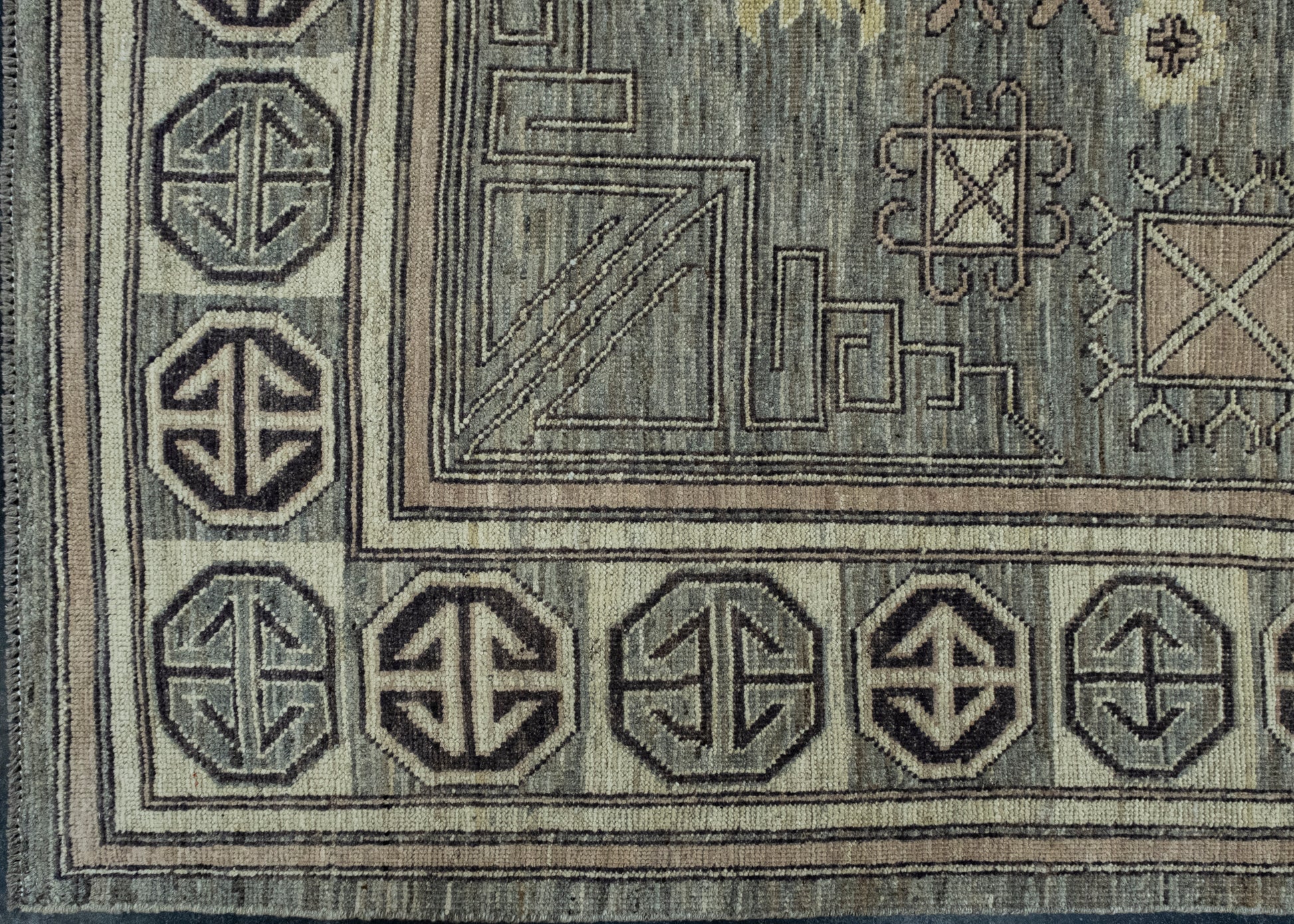 Handwoven Oushak Rug 8'9" x 10'2" #17502