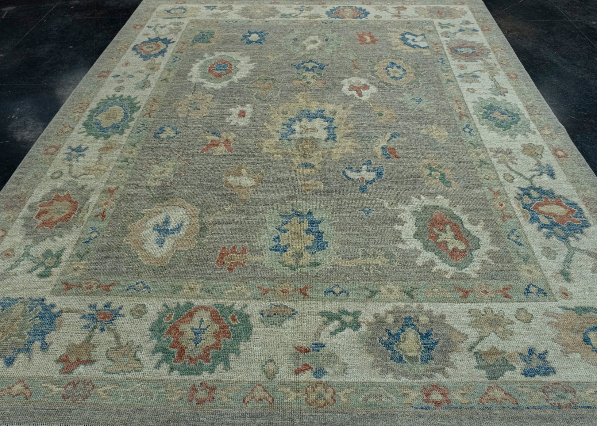 Turkish Oushak Rug 8'3" x 10'1" #17744
