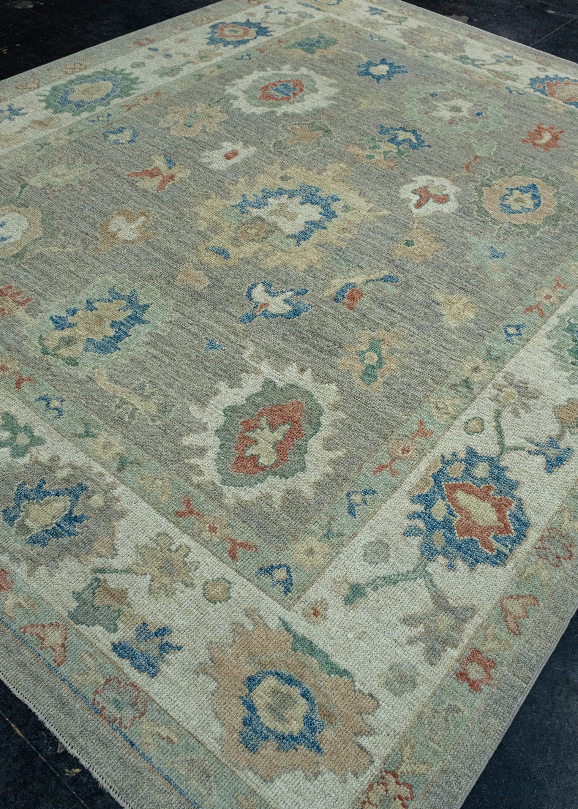 Turkish Oushak Rug 8'3" x 10'1" #17744
