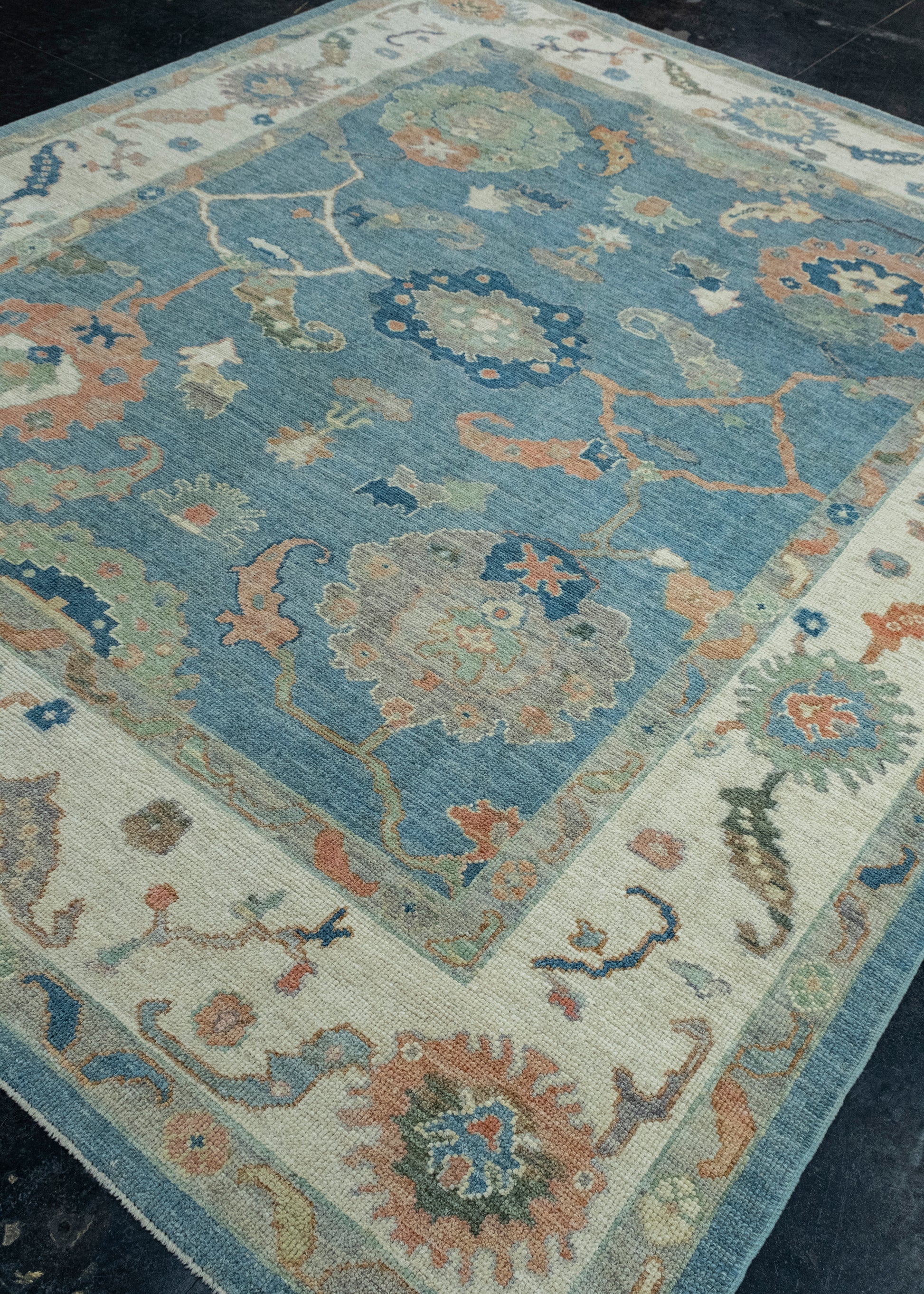Turkish Oushak Rug 8'2" x 9'10" #17338