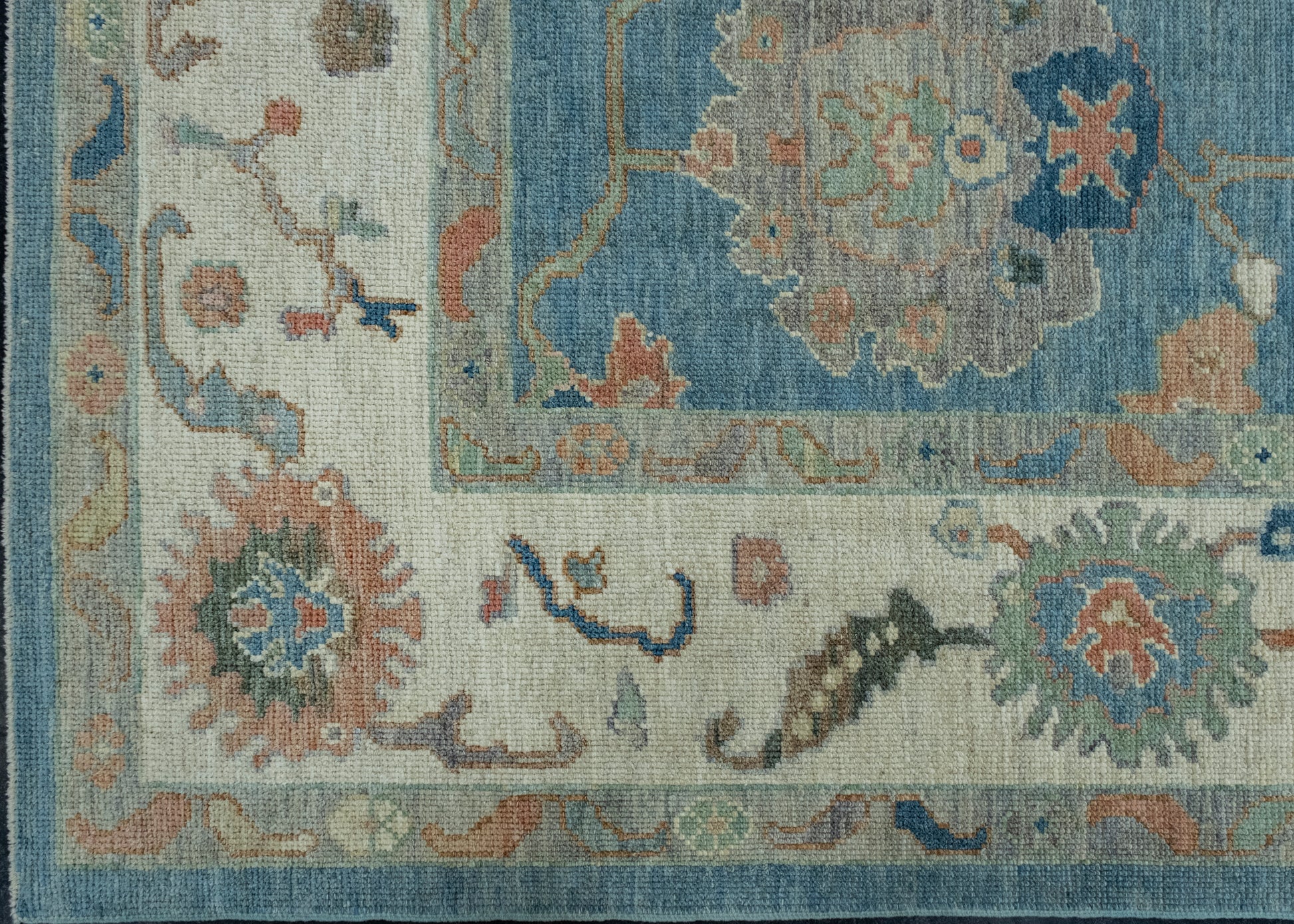 Turkish Oushak Rug 8'2" x 9'10" #17338
