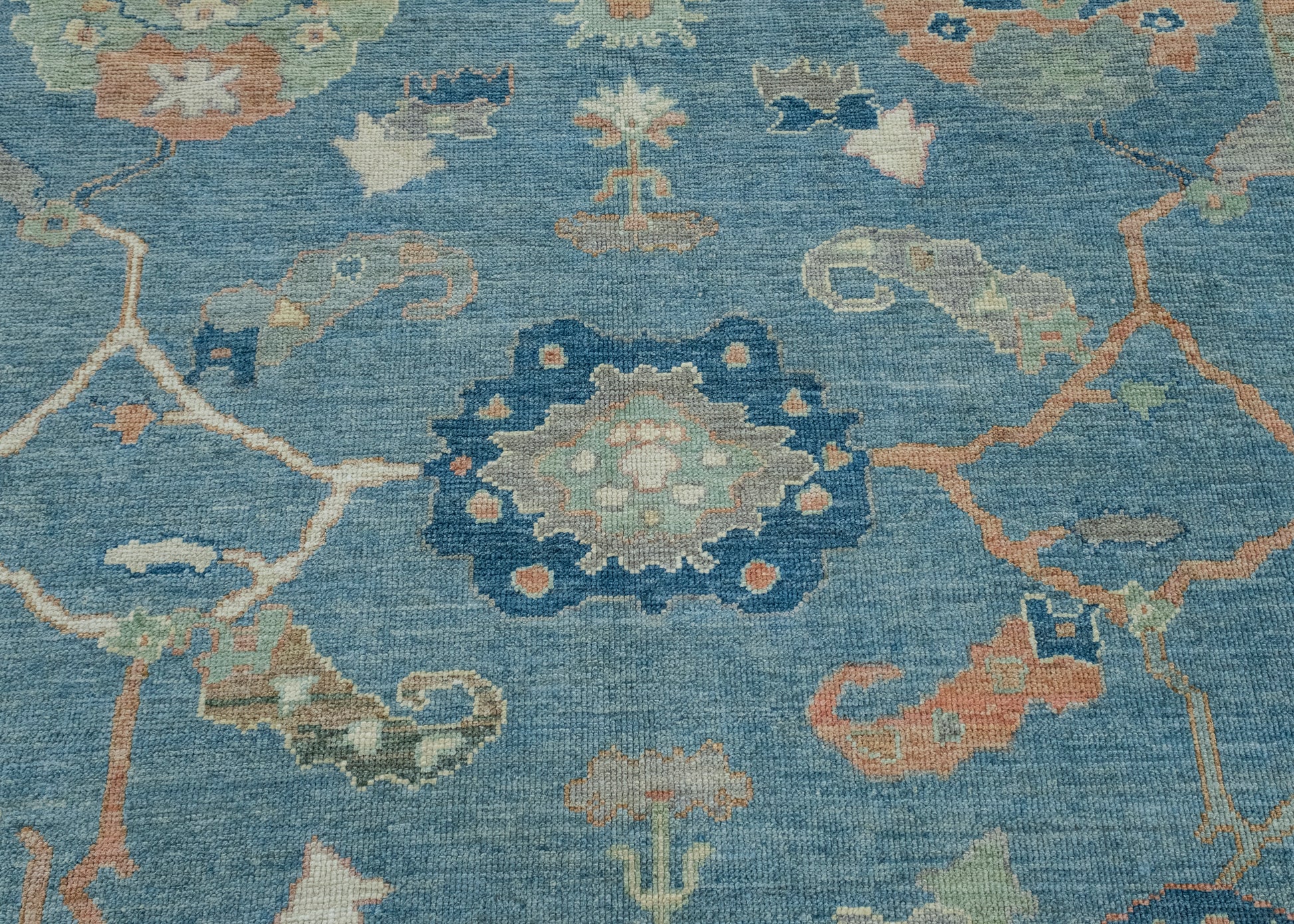 Turkish Oushak Rug 8'2" x 9'10" #17338
