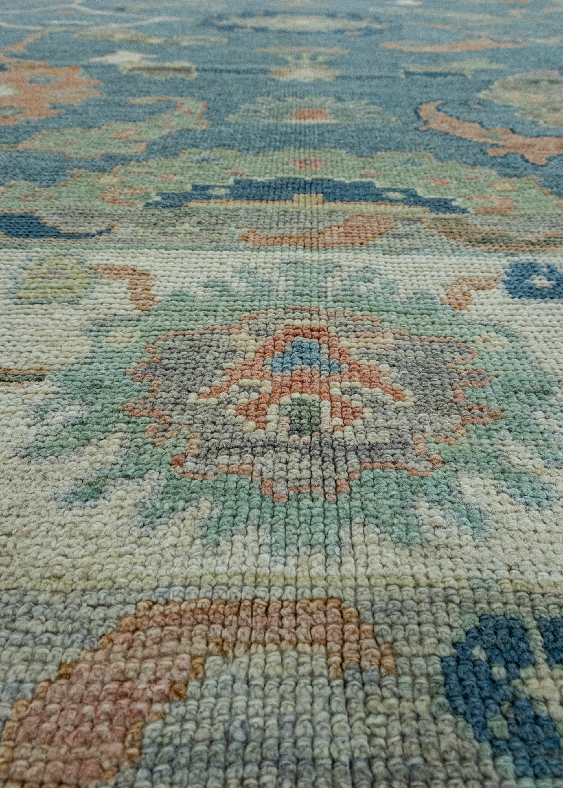 Turkish Oushak Rug 8'2" x 9'10" #17338