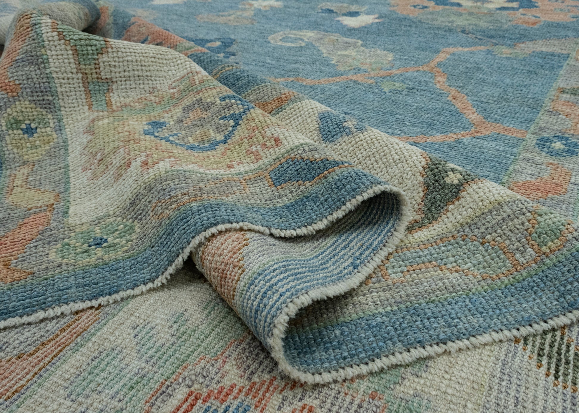 Turkish Oushak Rug 8'2" x 9'10" #17338
