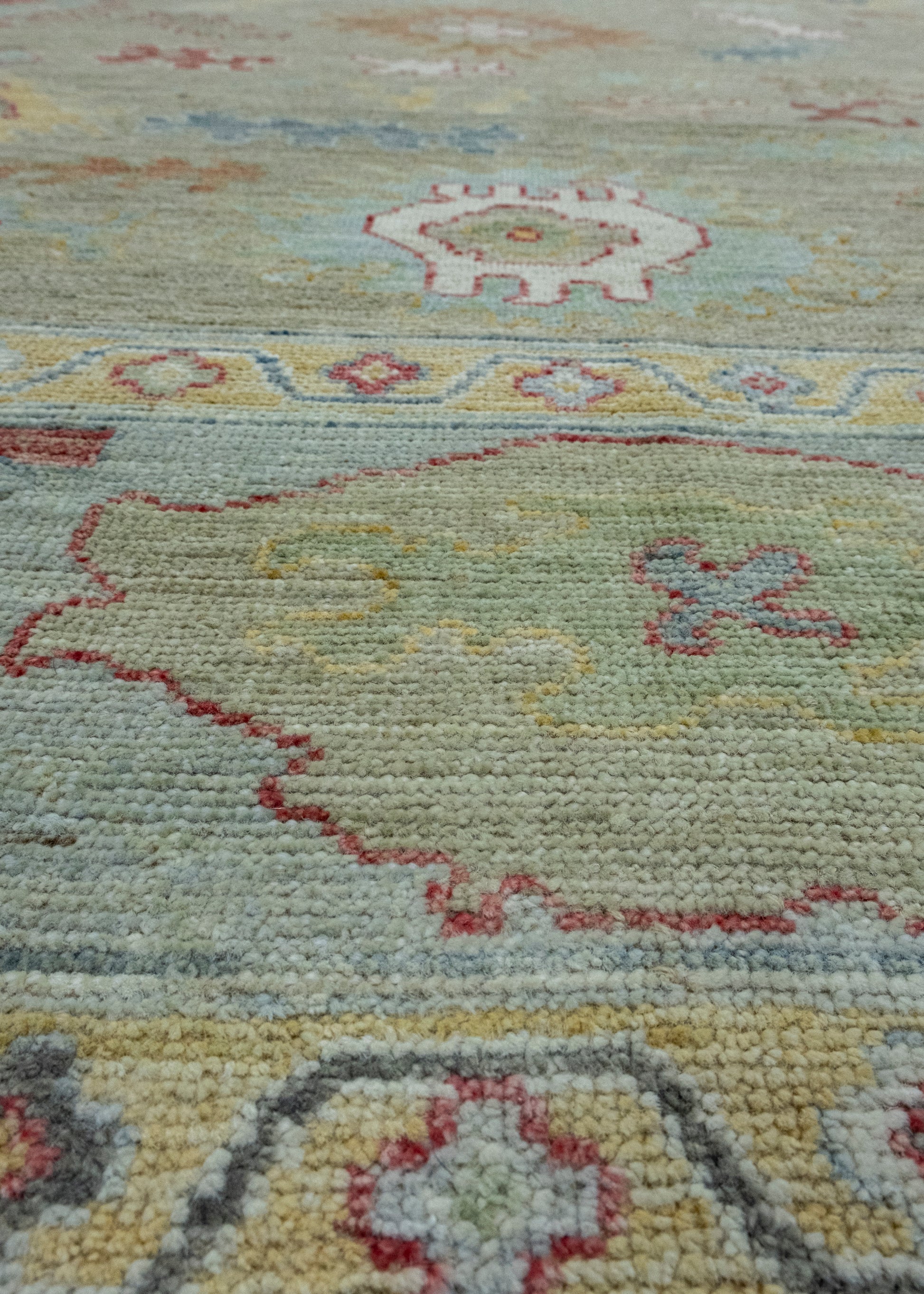 Handwoven Oushak Rug 8'2" x 10' #17407