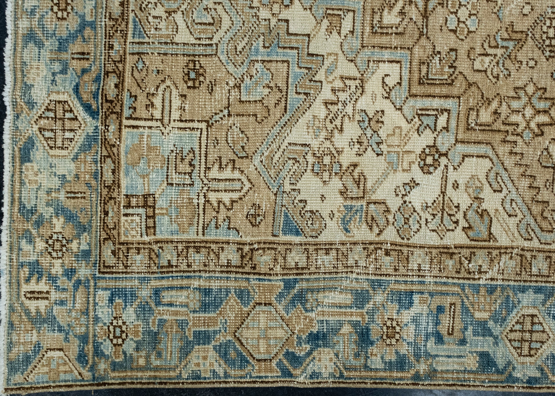 Oriental Handwoven Vintage Rug 7'5" x 11'7" #17509