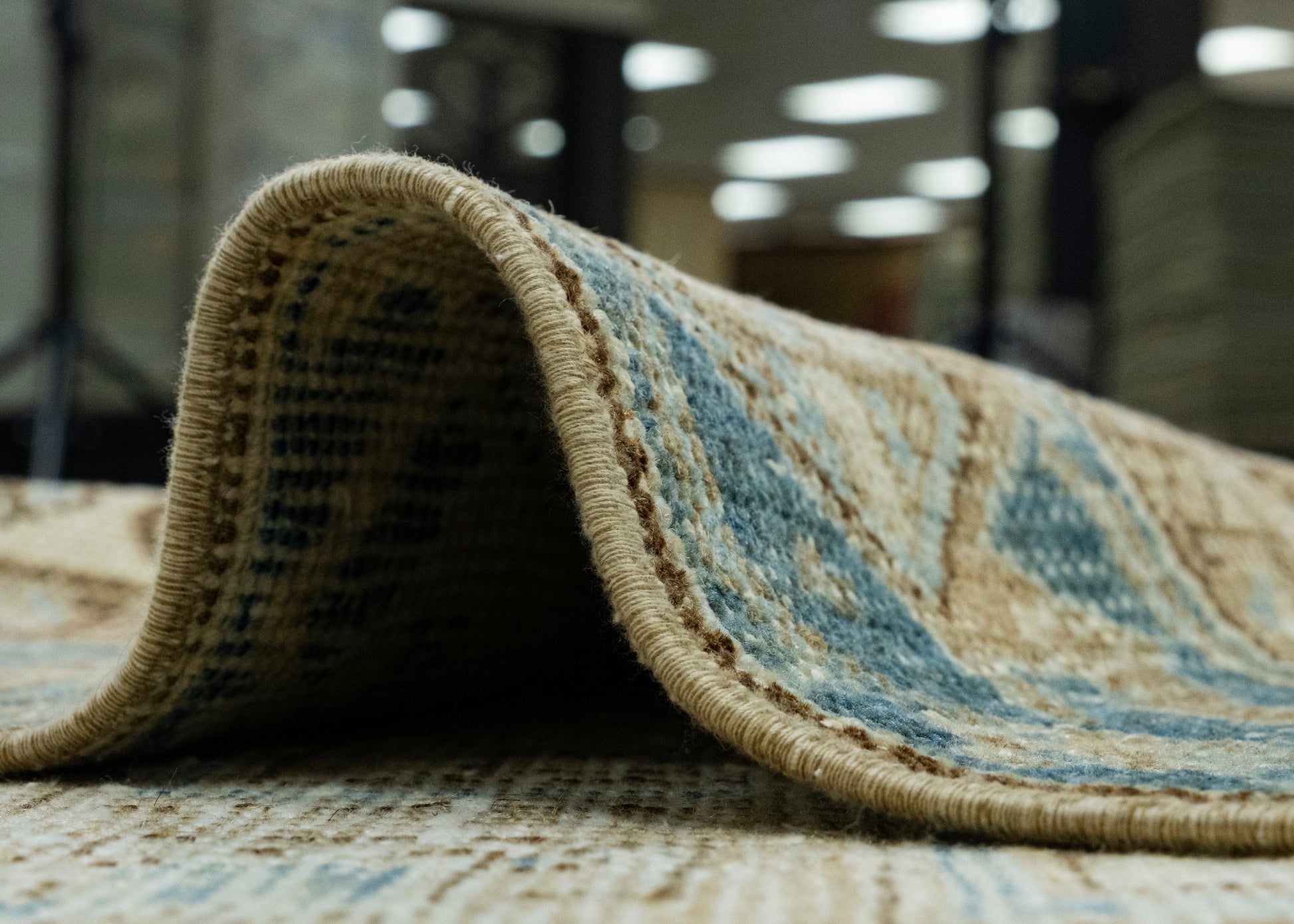 Oriental Handwoven Vintage Rug 7'5" x 11'7" #17509