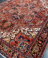 Oriental Handwoven Vintage Rug 7'10" x 10'11" #17803