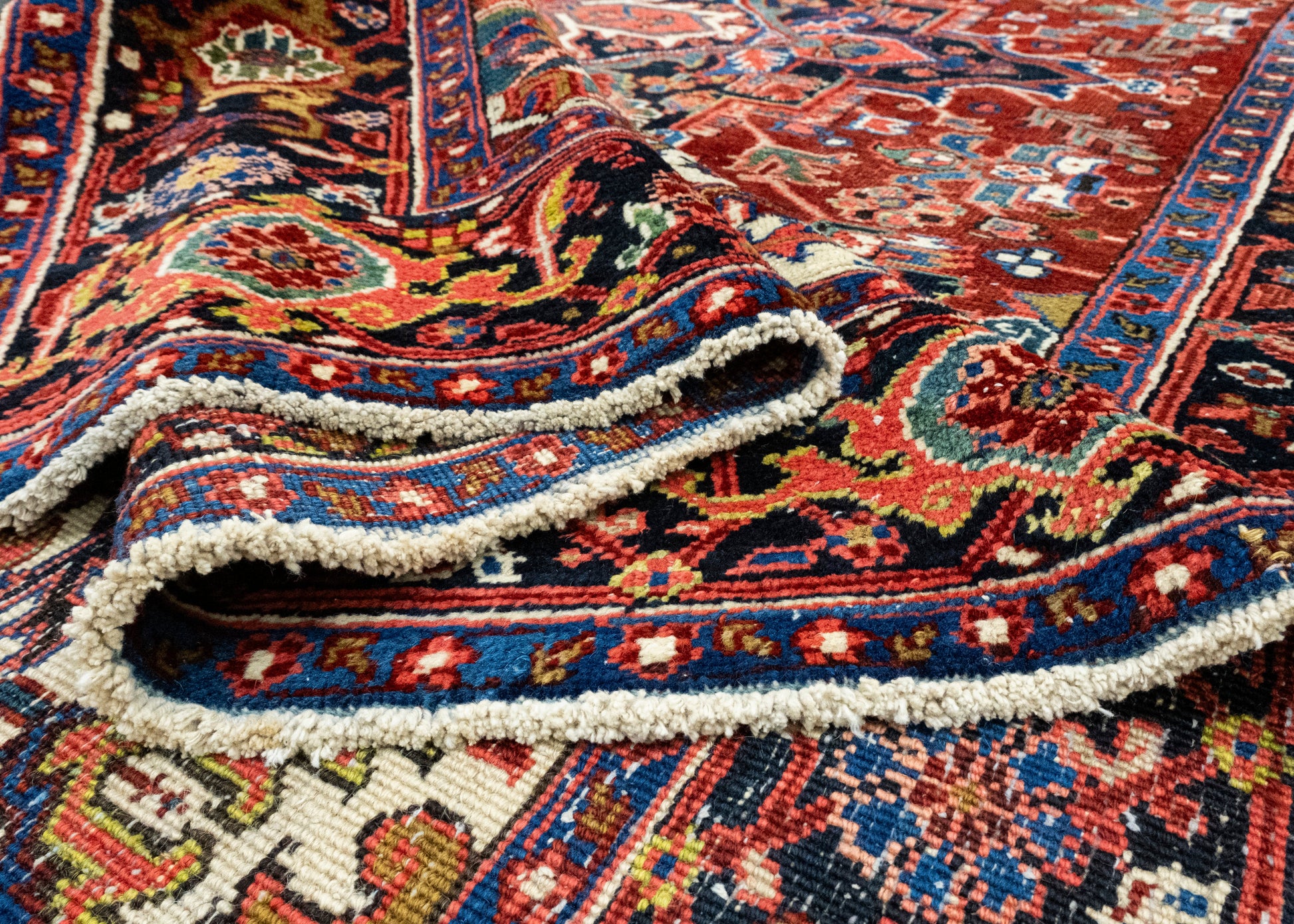 Oriental Handwoven Vintage Rug 7'10" x 10'11" #17803
