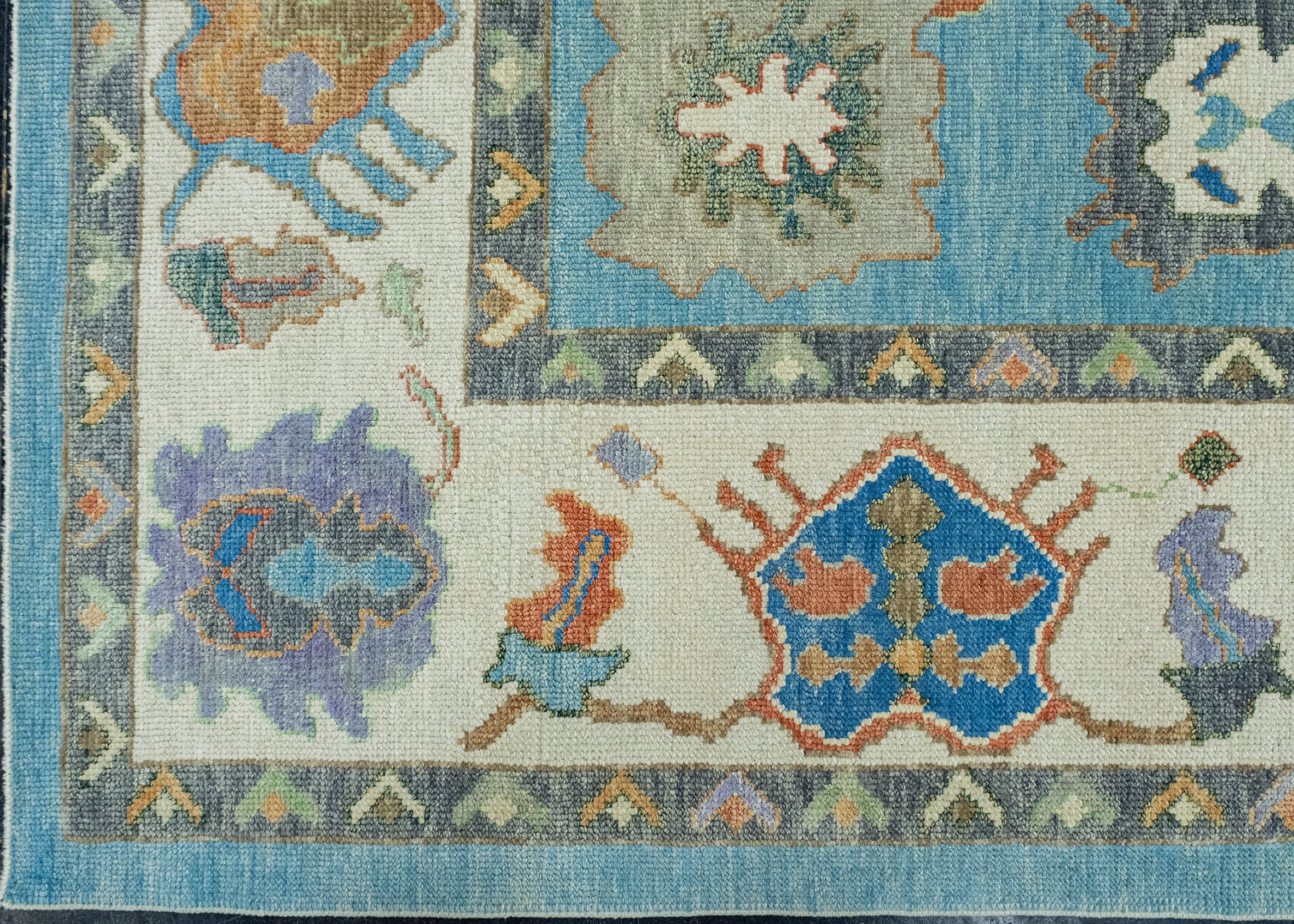 Turkish Oushak Rug 8'4" x 10'3" #17078
