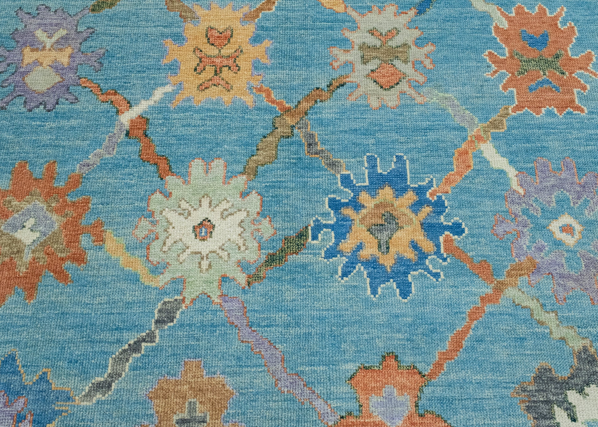 Turkish Oushak Rug 8'4" x 10'3" #17078