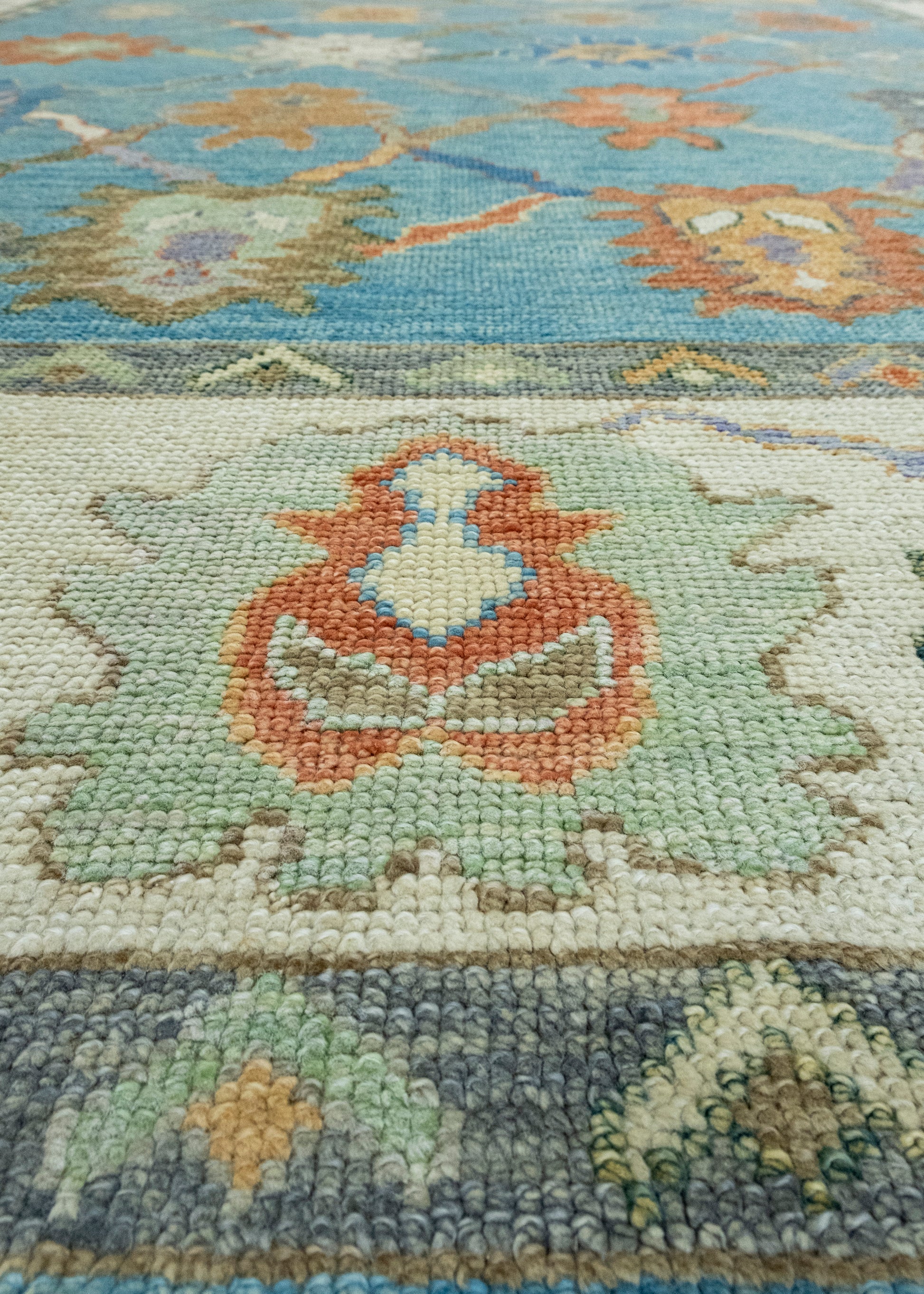 Turkish Oushak Rug 8'4" x 10'3" #17078
