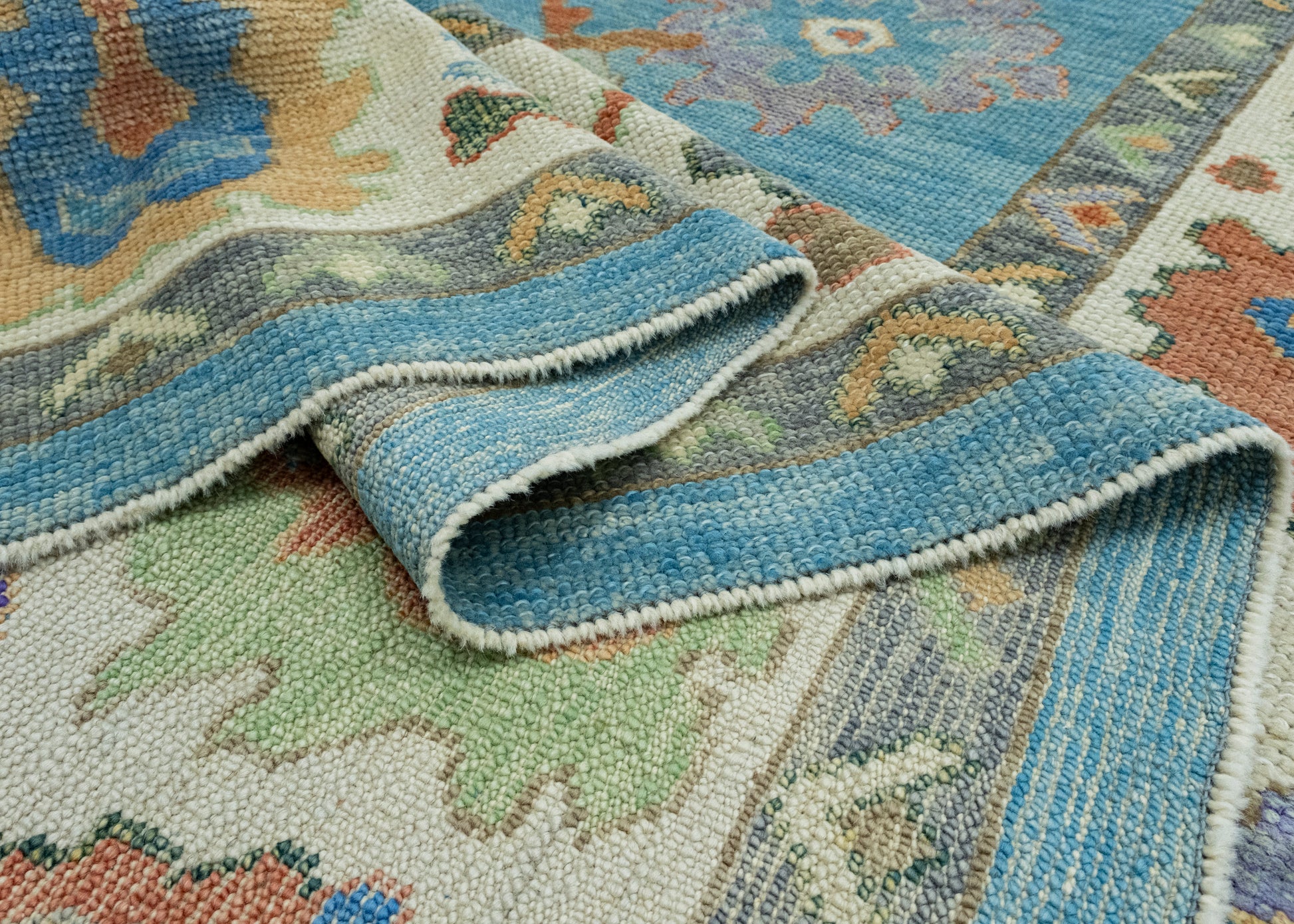 Turkish Oushak Rug 8'4" x 10'3" #17078