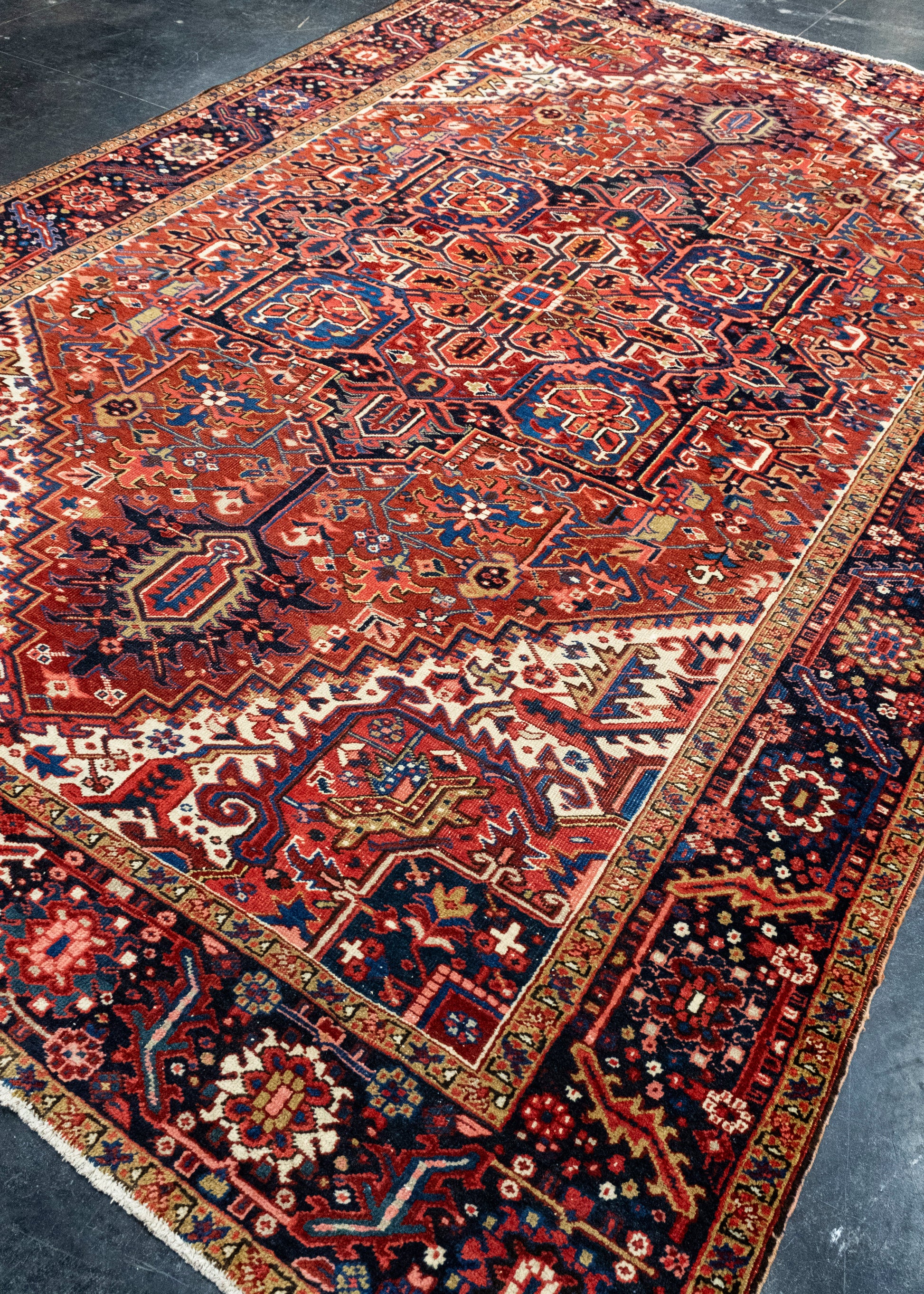 Turkish Vintage Rug 7'8" x 11'5" #17890