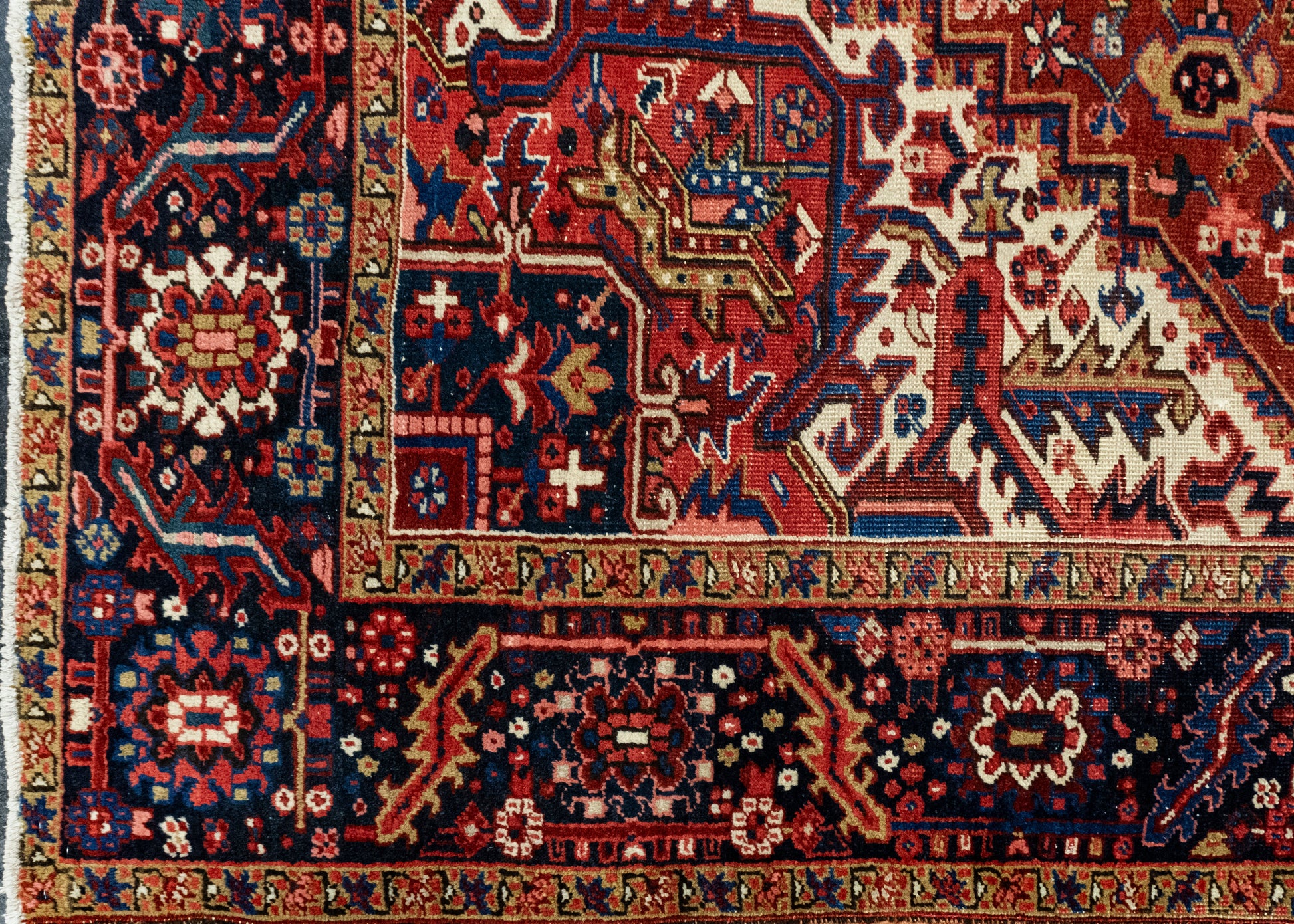 Turkish Vintage Rug 7'8" x 11'5" #17890