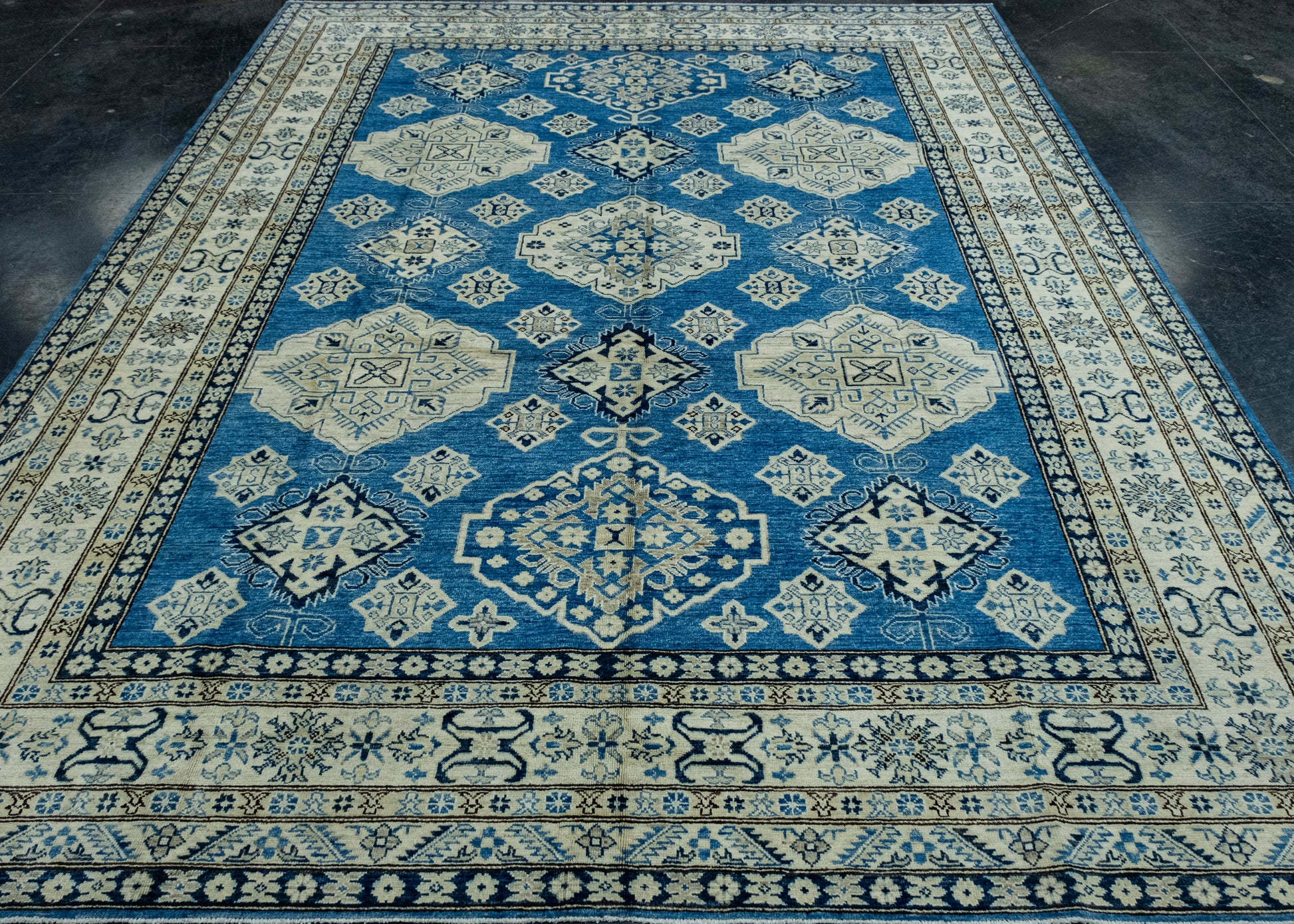 Oriental Hand Knotted Rug 8'1" x 10' #17806