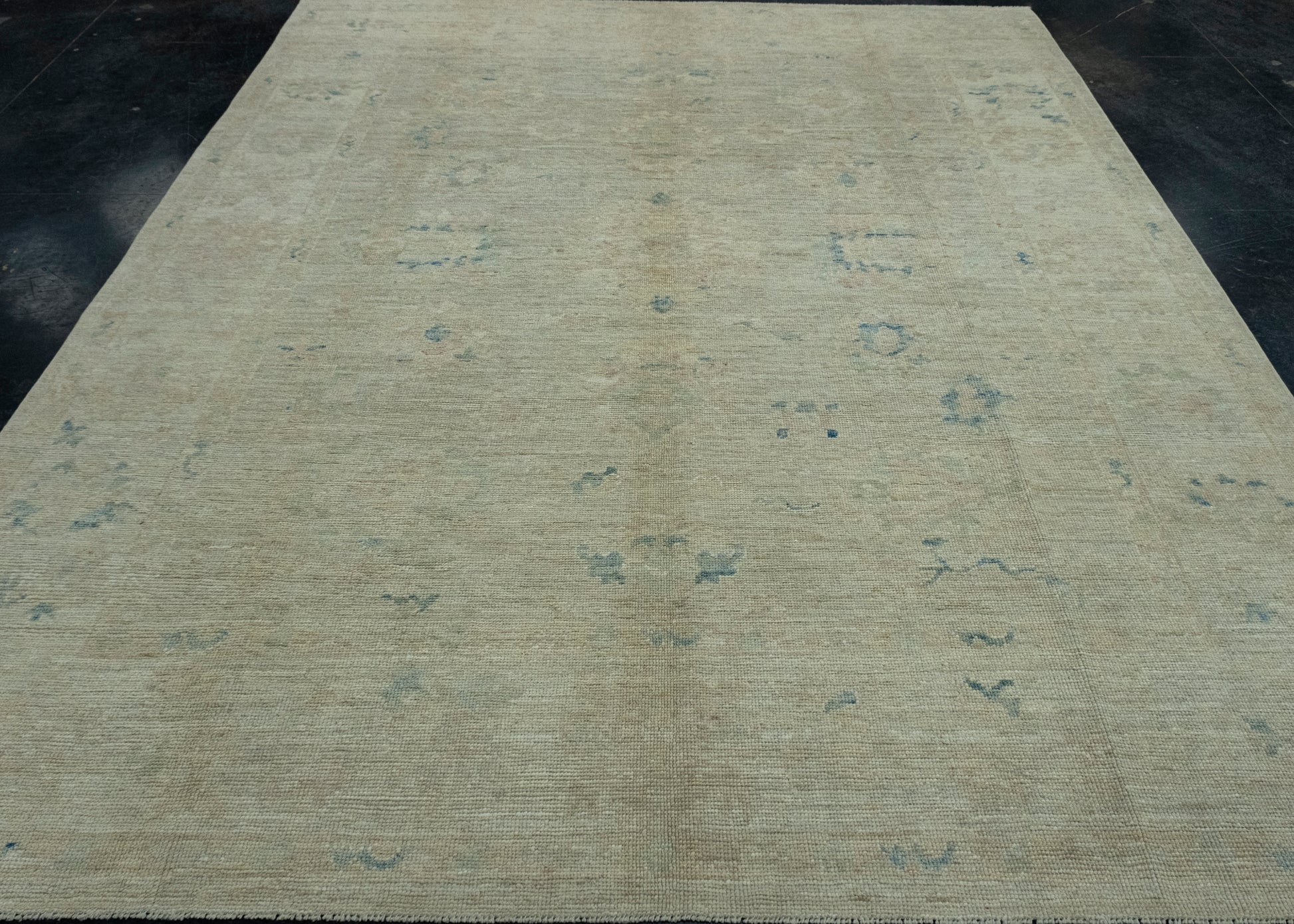 Handwoven Oushak Rug 8'3" x 9'11" #17427