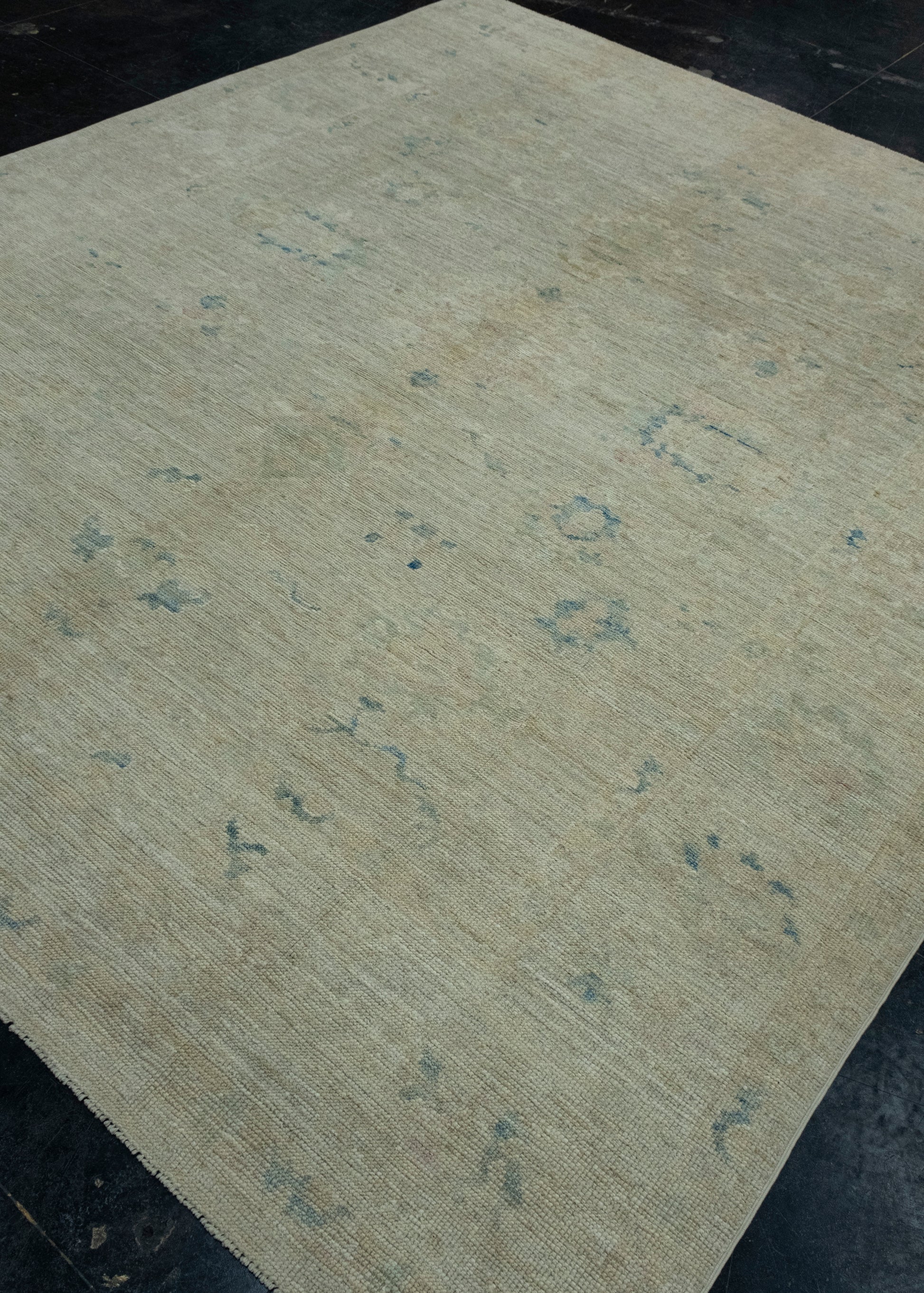 Handwoven Oushak Rug 8'3" x 9'11" #17427