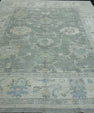 Handwoven Oushak Rug 8'3" x 9'1" #17428