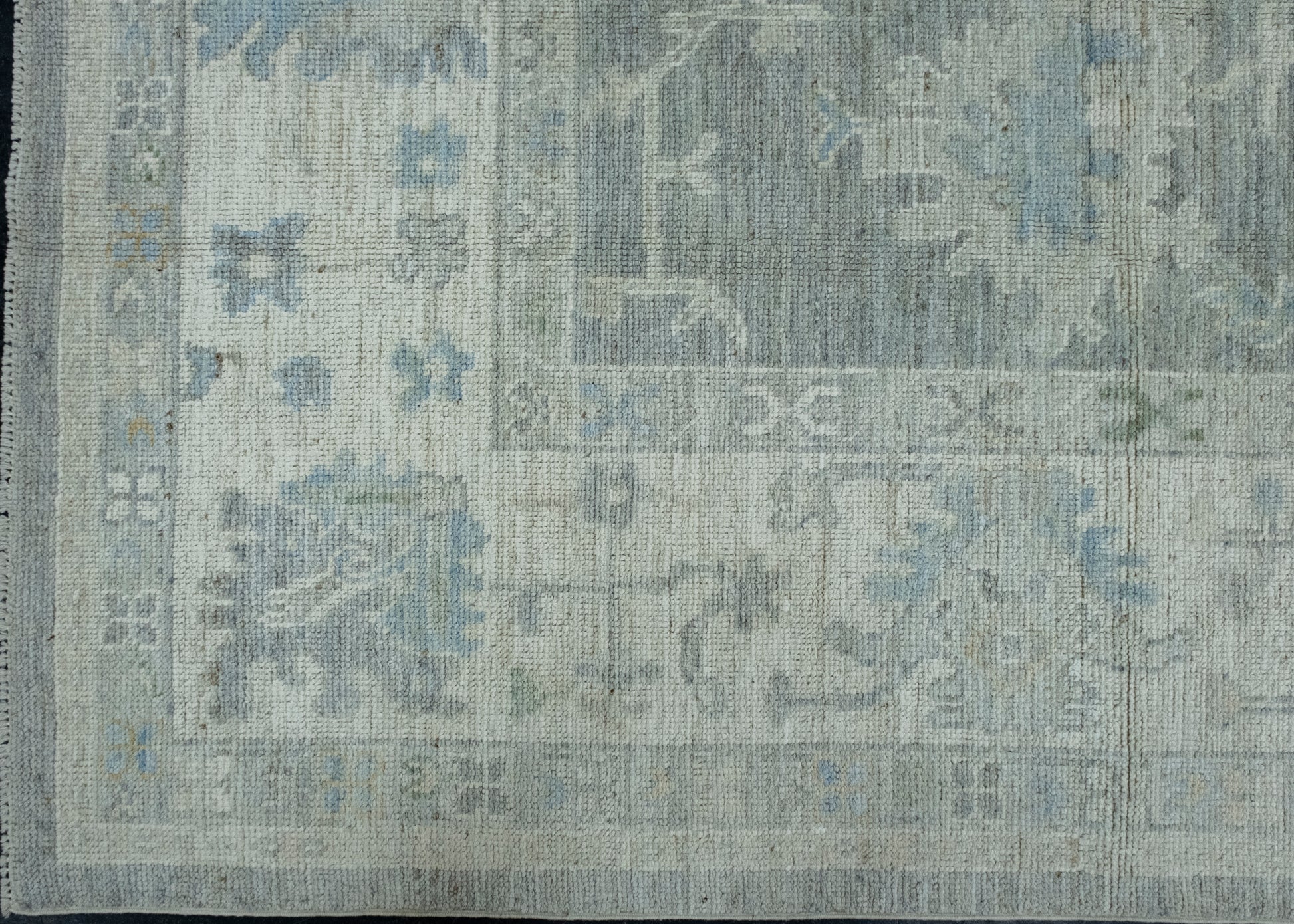 Handwoven Oushak Rug 8'3" x 9'1" #17428