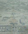 Handwoven Oushak Rug 8'3" x 9'1" #17428