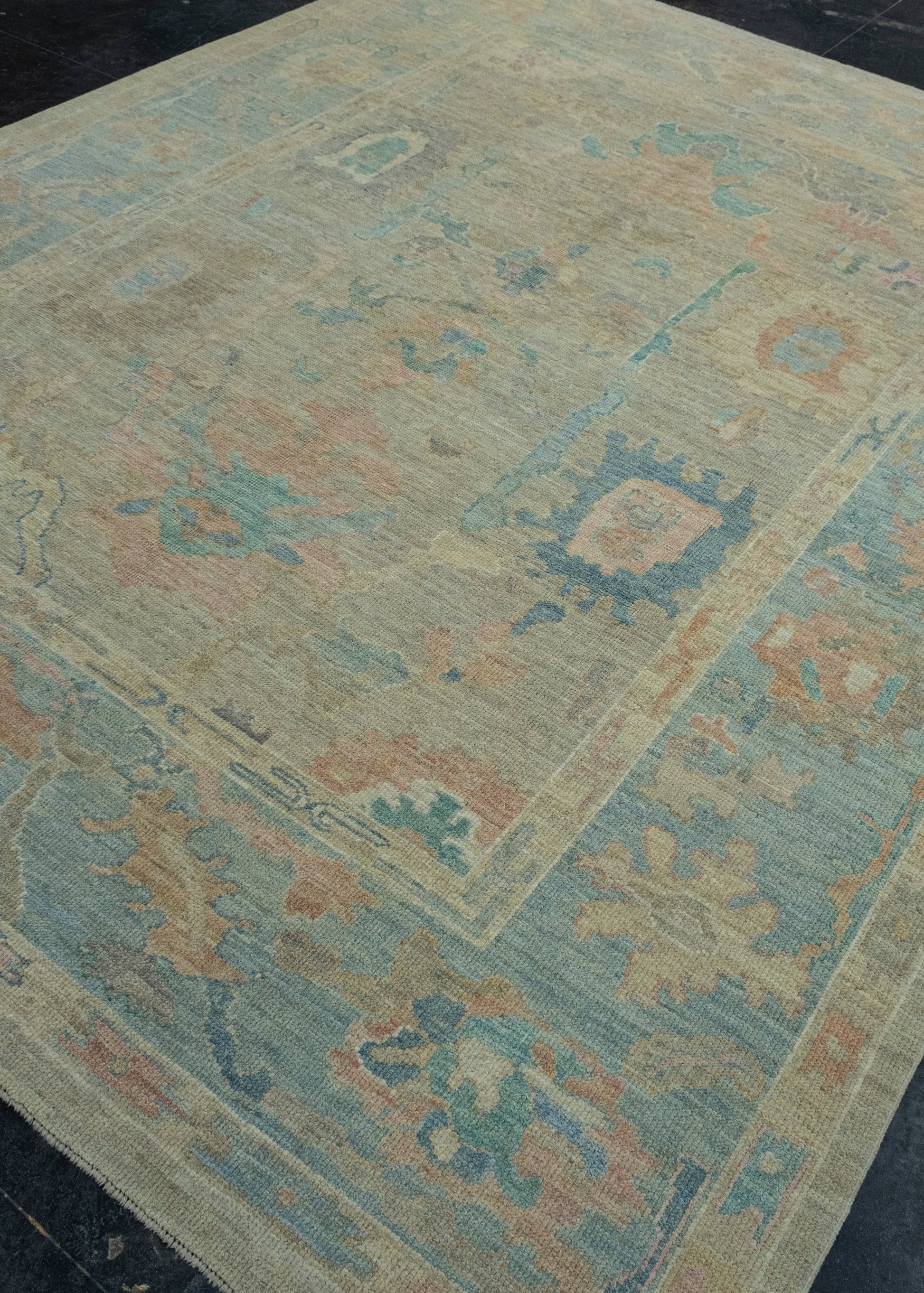 Turkish Oushak Rug 8'3" x 10'5" #17474
