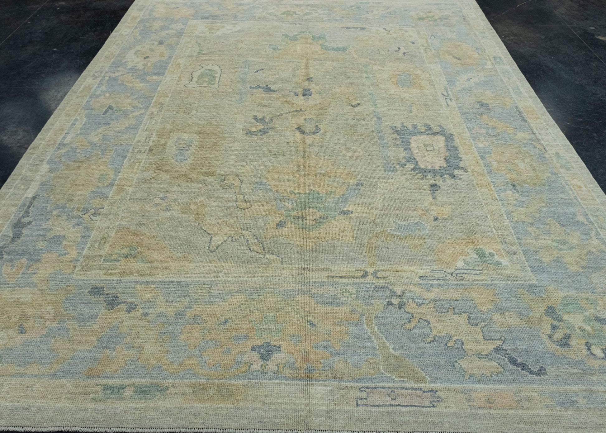 Turkish Oushak Rug 8'2" x 10'2" #17475