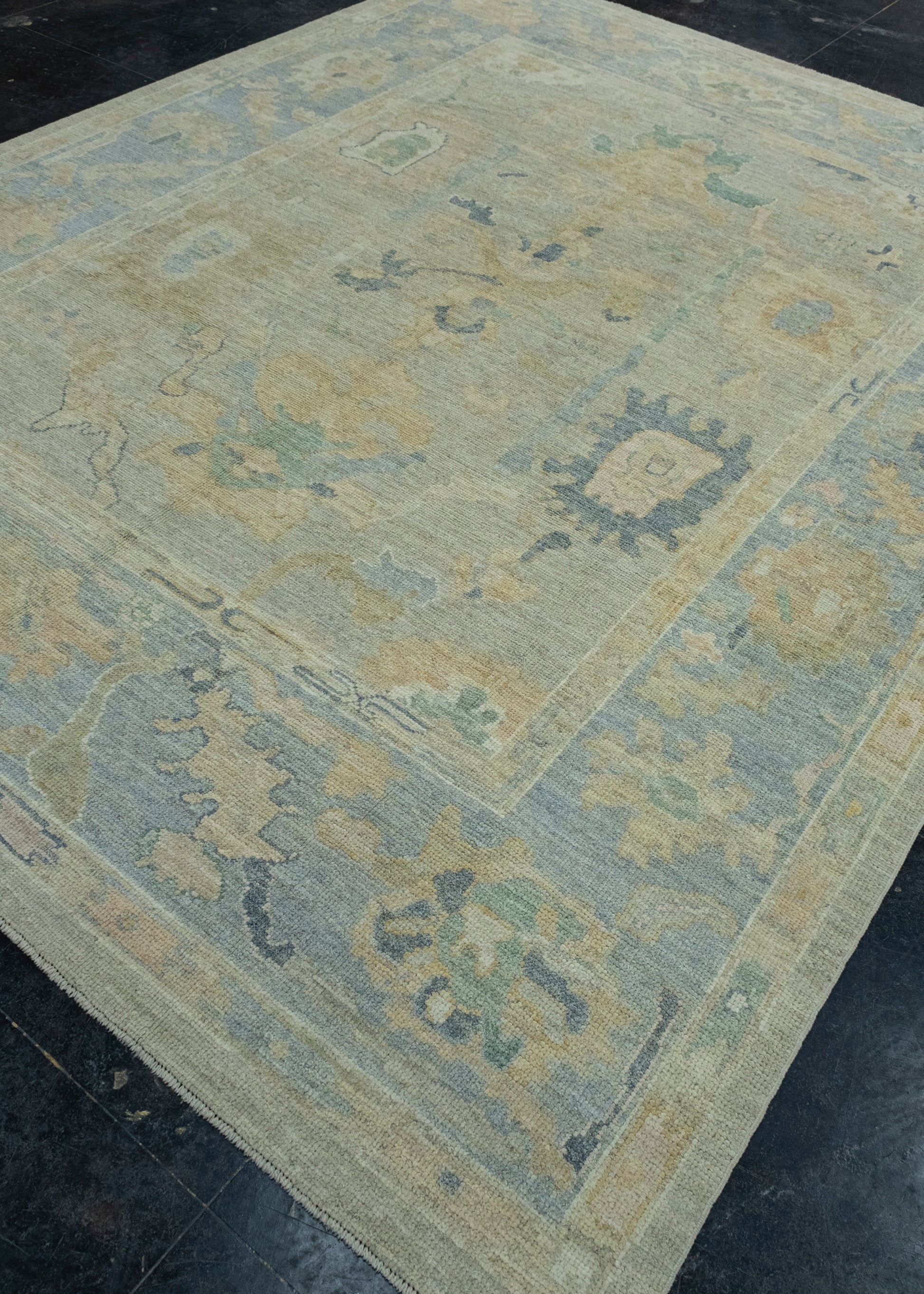 Turkish Oushak Rug 8'2" x 10'2" #17475