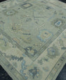 Turkish Oushak Rug 8'6" x 9'8" #17036