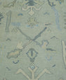 Turkish Oushak Rug 8'6" x 9'8" #17036