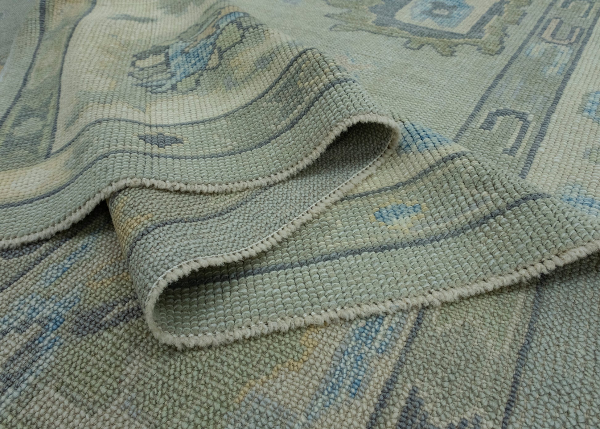 Turkish Oushak Rug 8'6" x 9'8" #17036