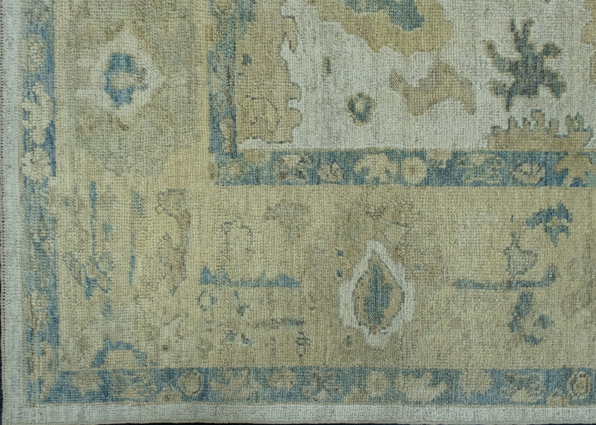 Turkish Oushak Rug 8'5" x 9'3" #17606