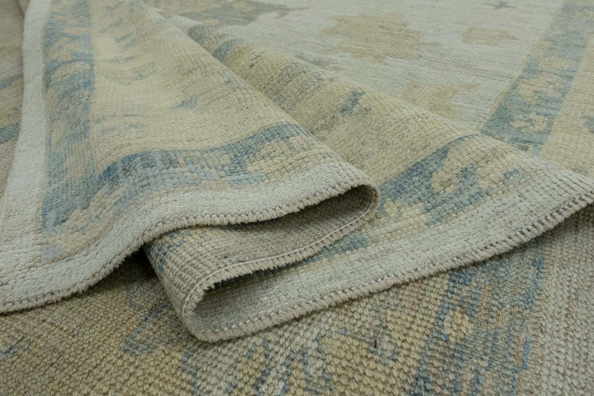 Turkish Oushak Rug 8'5" x 9'3" #17606