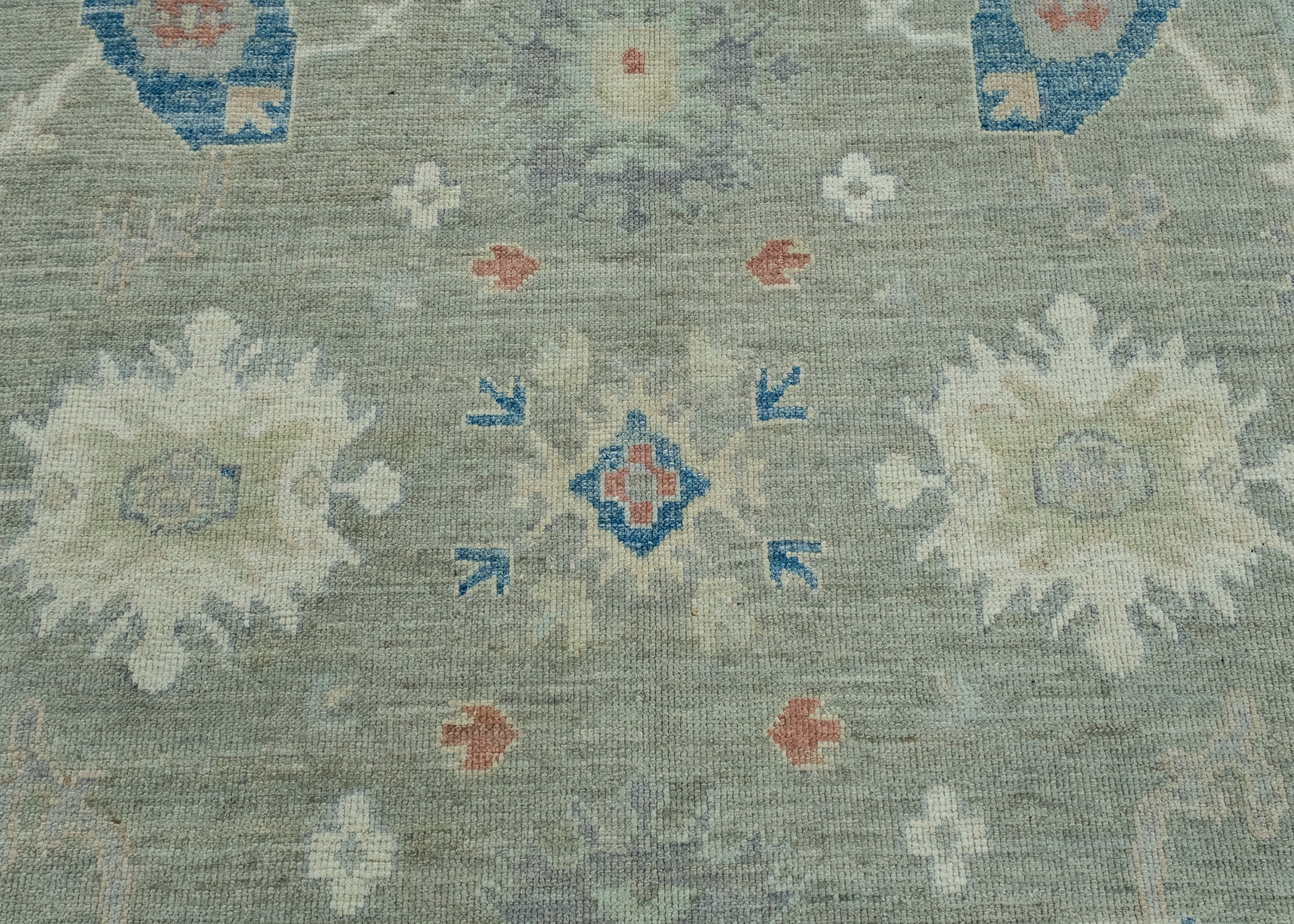 Turkish Oushak Rug 8'7" x 10'2" #17749