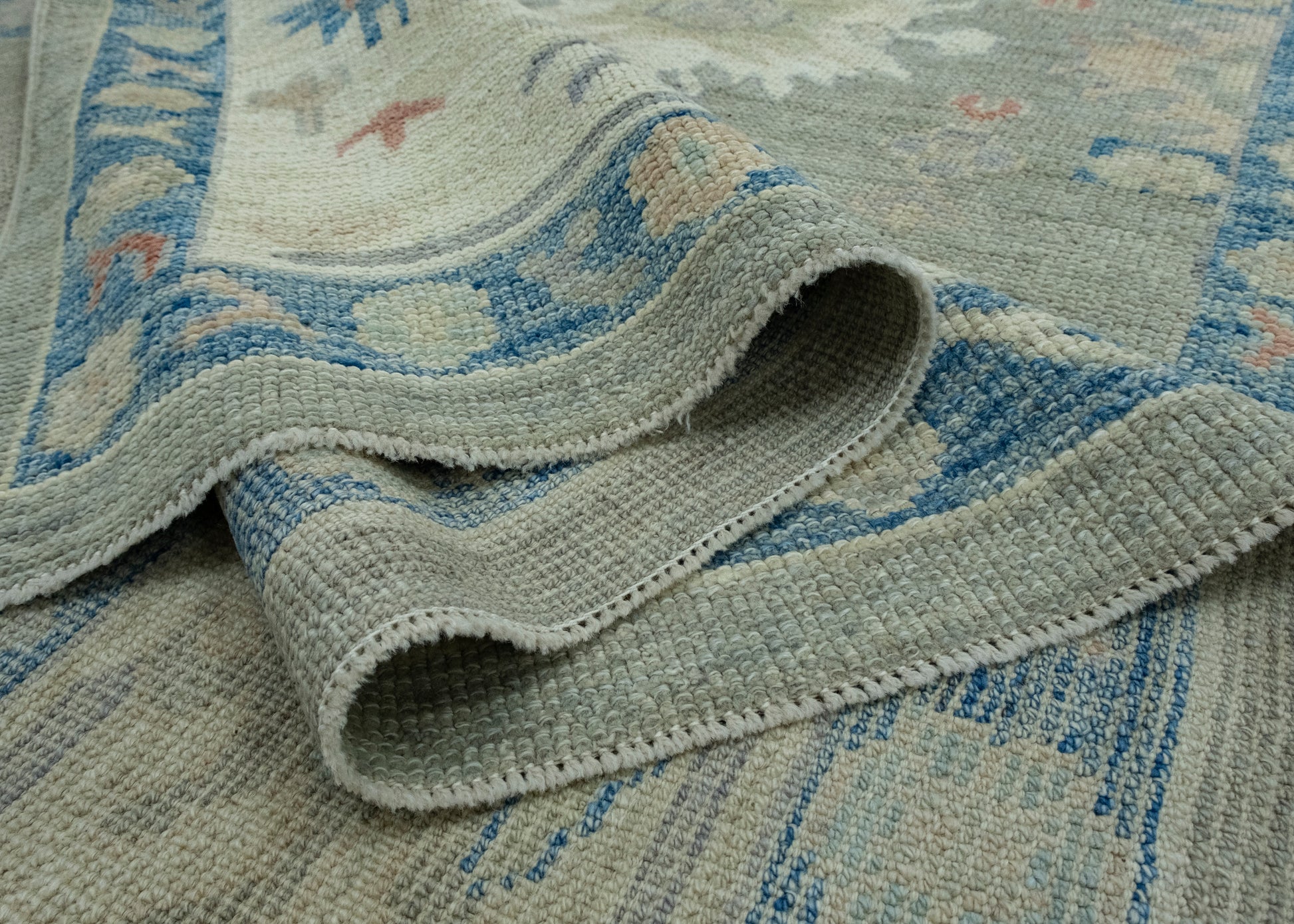 Turkish Oushak Rug 8'7" x 10'2" #17749