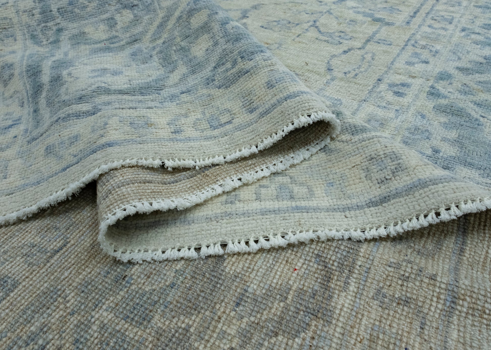 Handwoven Oushak Rug 7'10" x 9'7" #17406