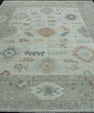 Handwoven Oushak Rug 8'3" x 10'2" #17426