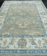 Turkish Oushak Rug 6'11" x 9'9" #17856