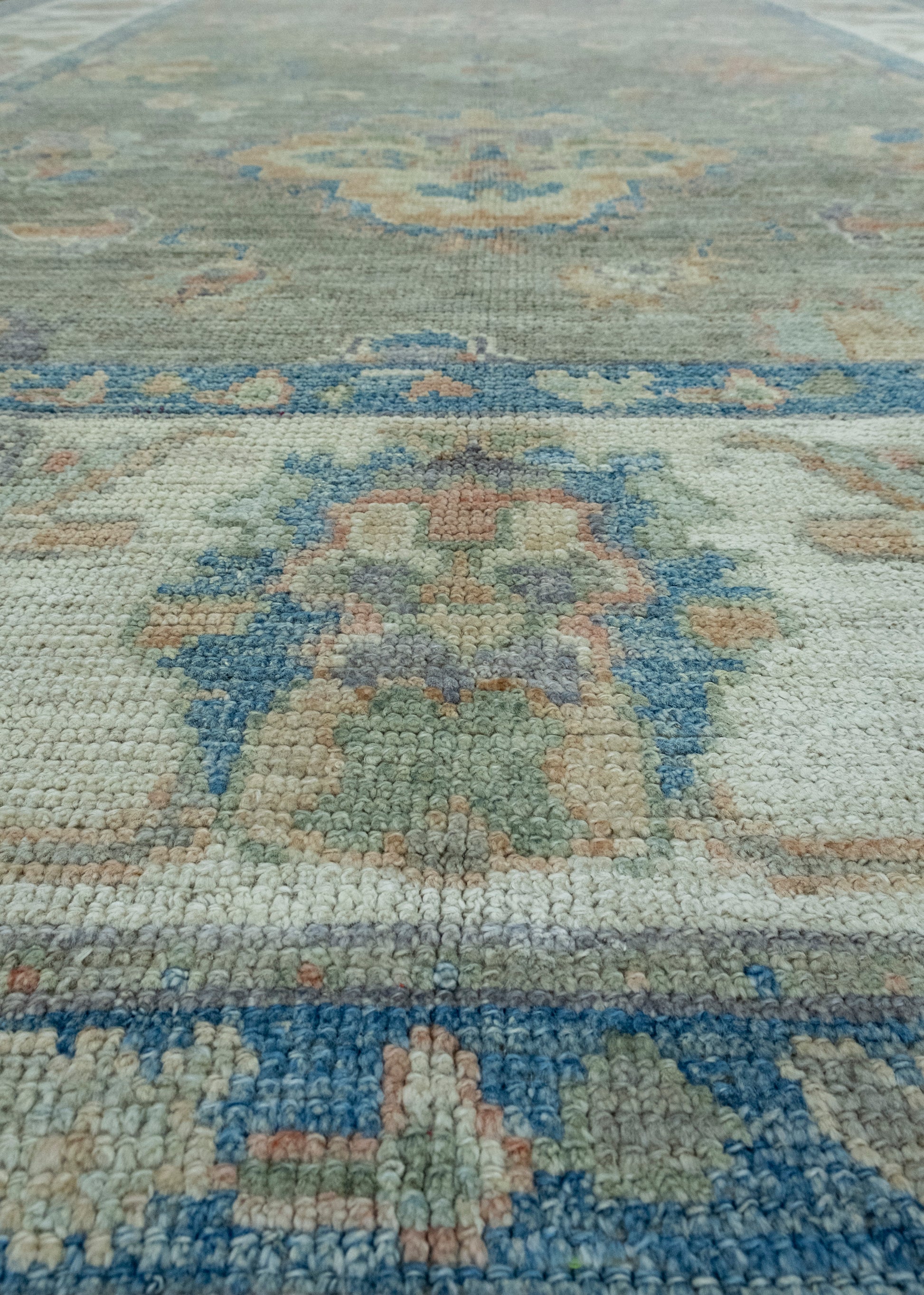 Turkish Oushak Rug 6'11" x 9'9" #17856