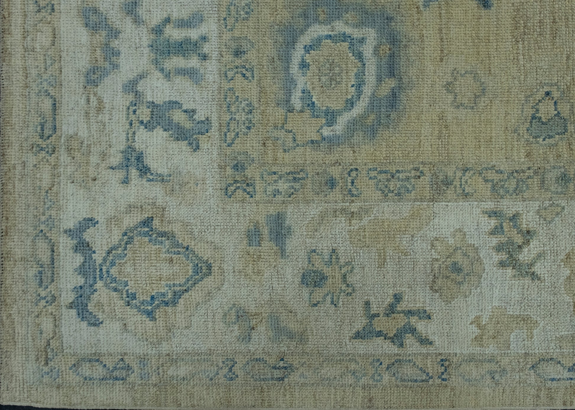 Turkish Oushak Rug 8'4" x 9'7" #17115