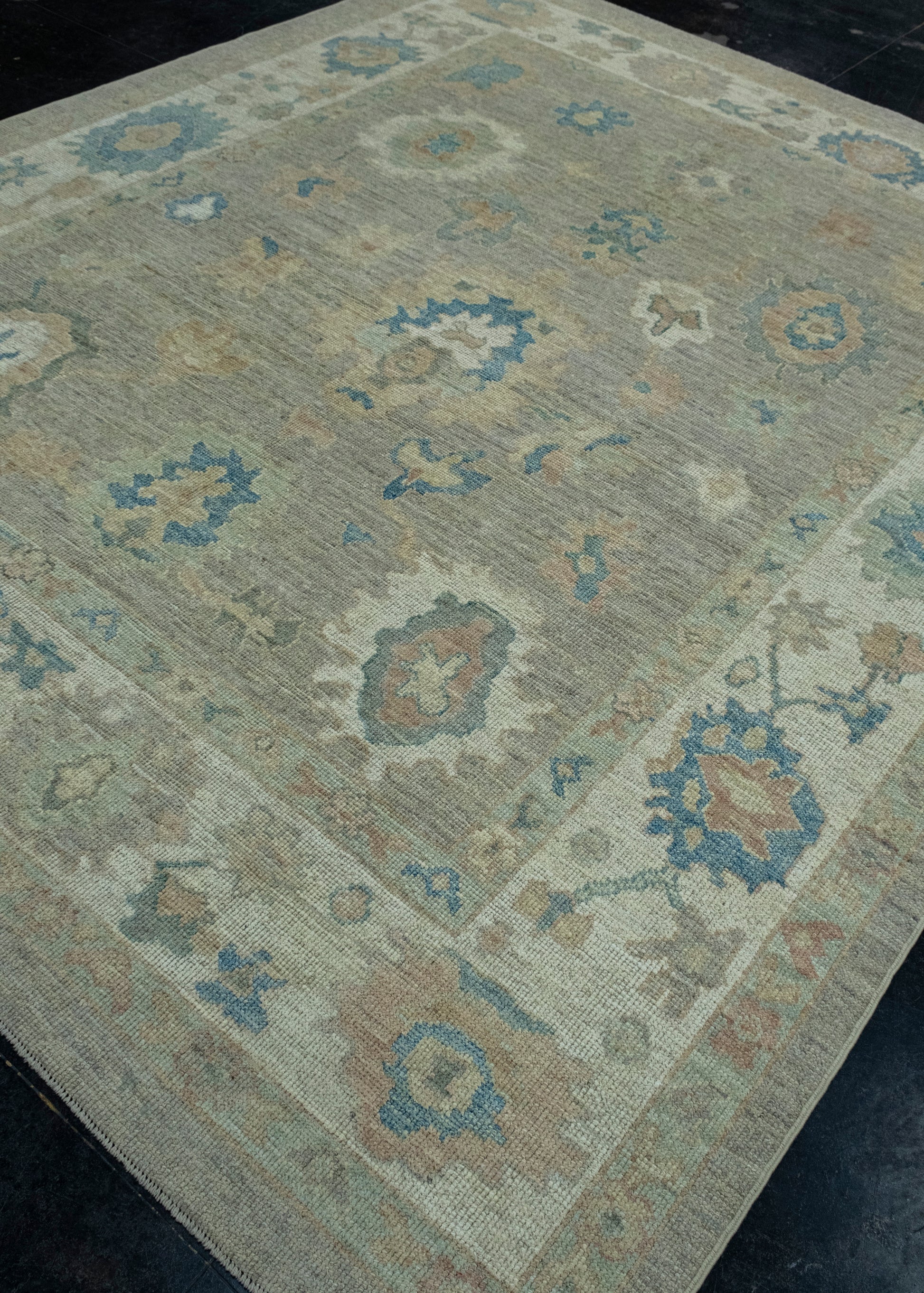 Turkish Oushak Rug 8'3" x 10'1" #17933