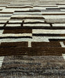 Hand Knotted Modern Rug 8'2" x 10'1" #17405