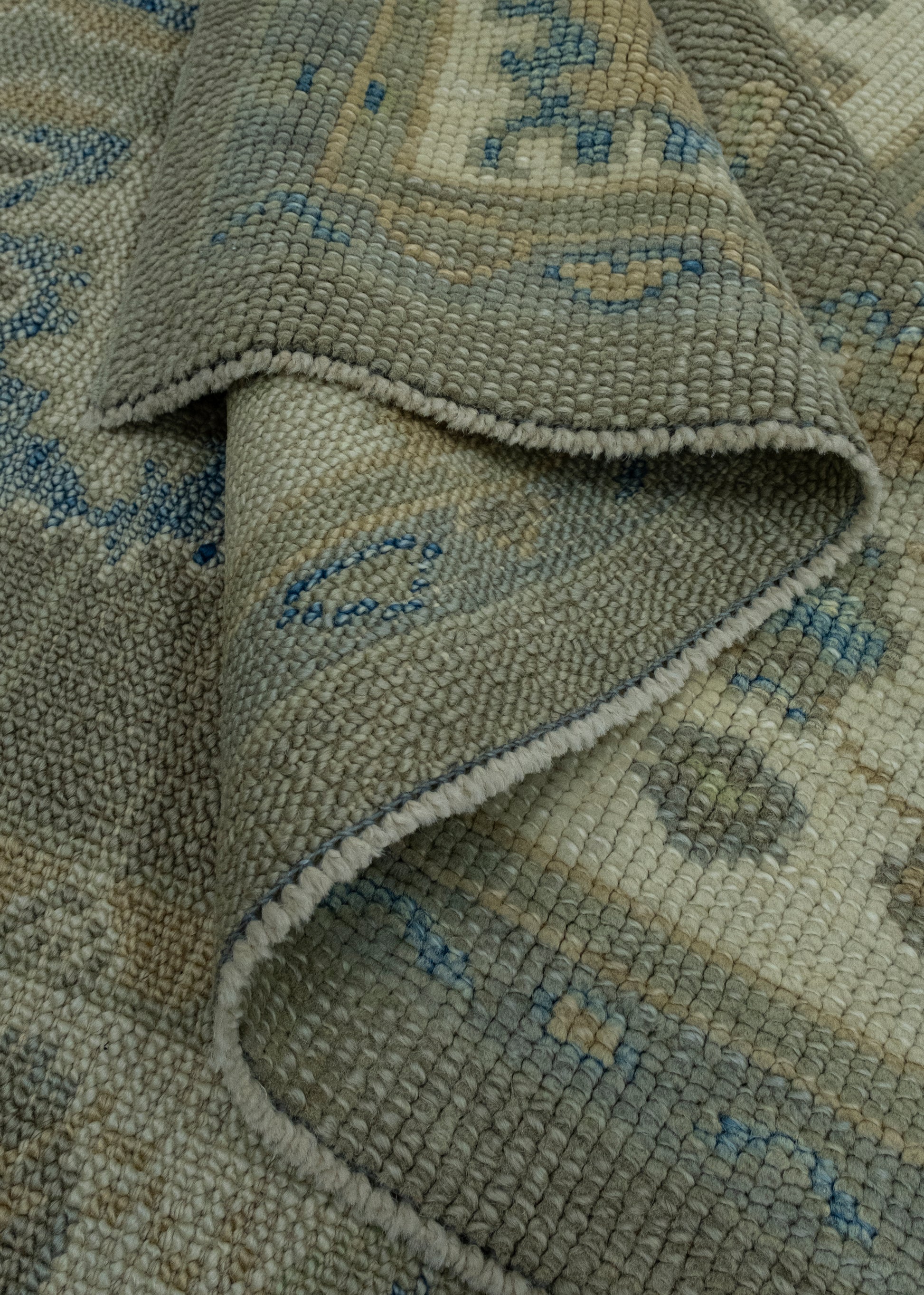 Turkish Oushak Rug 4'5" x 10' #17008