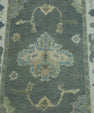 Turkish Oushak Rug 4'2" x 9'7" #17167